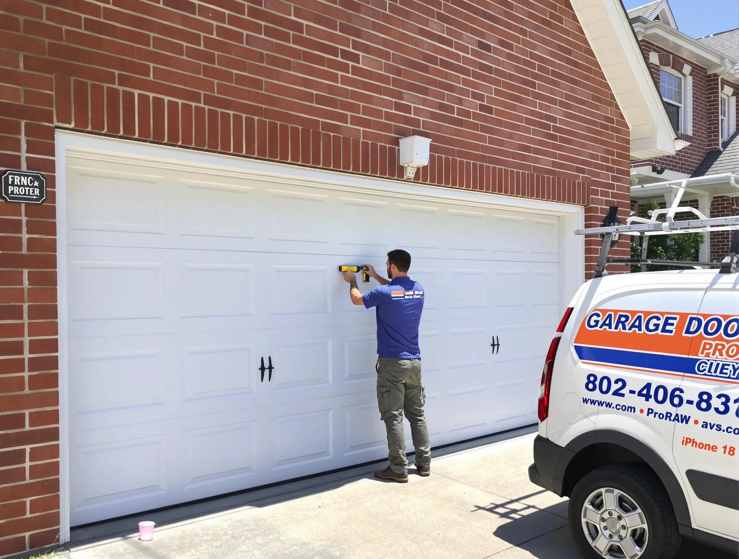 Local garage door repair service by Hillsborough Garage Door Repair in Hillsborough